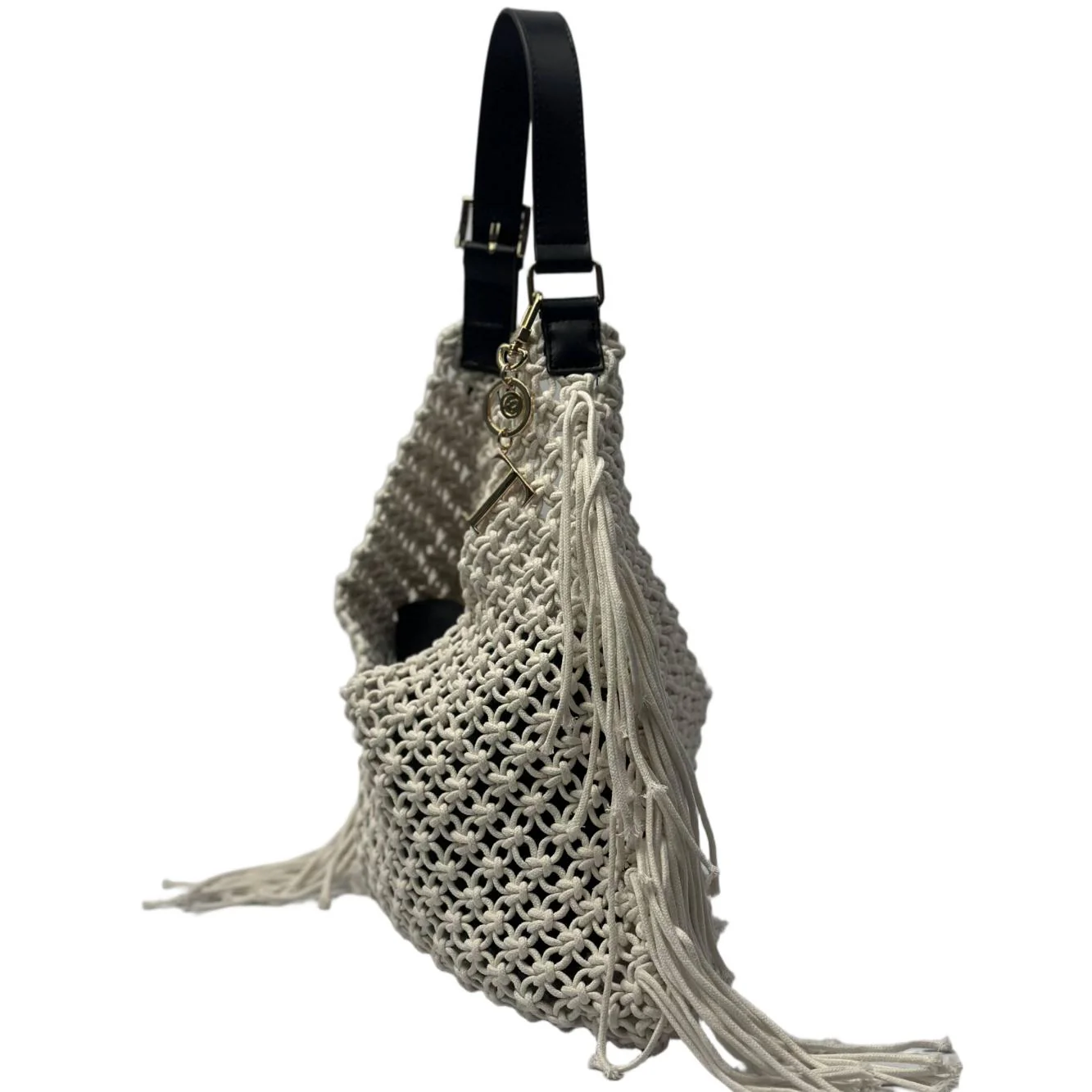 Borsa Donna in Poly - Varianti Beige. Black e Tan - Image 4