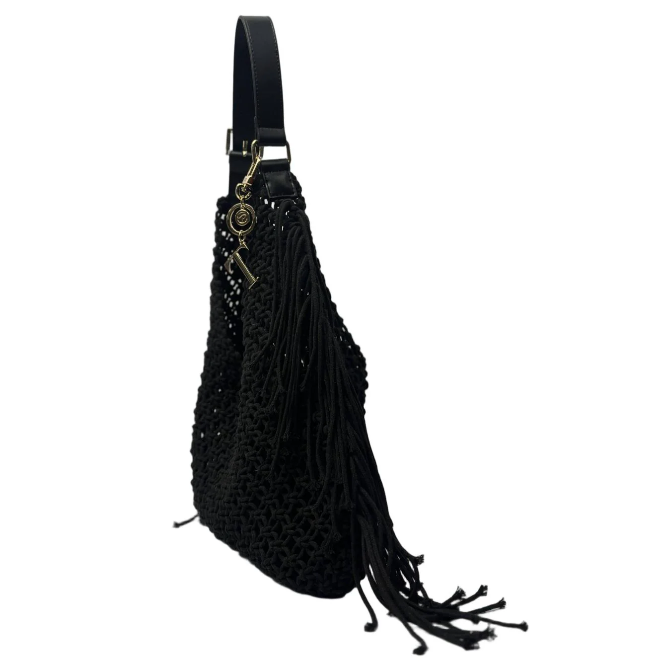 Borsa Donna in Poly - Varianti Beige. Black e Tan - Image 7