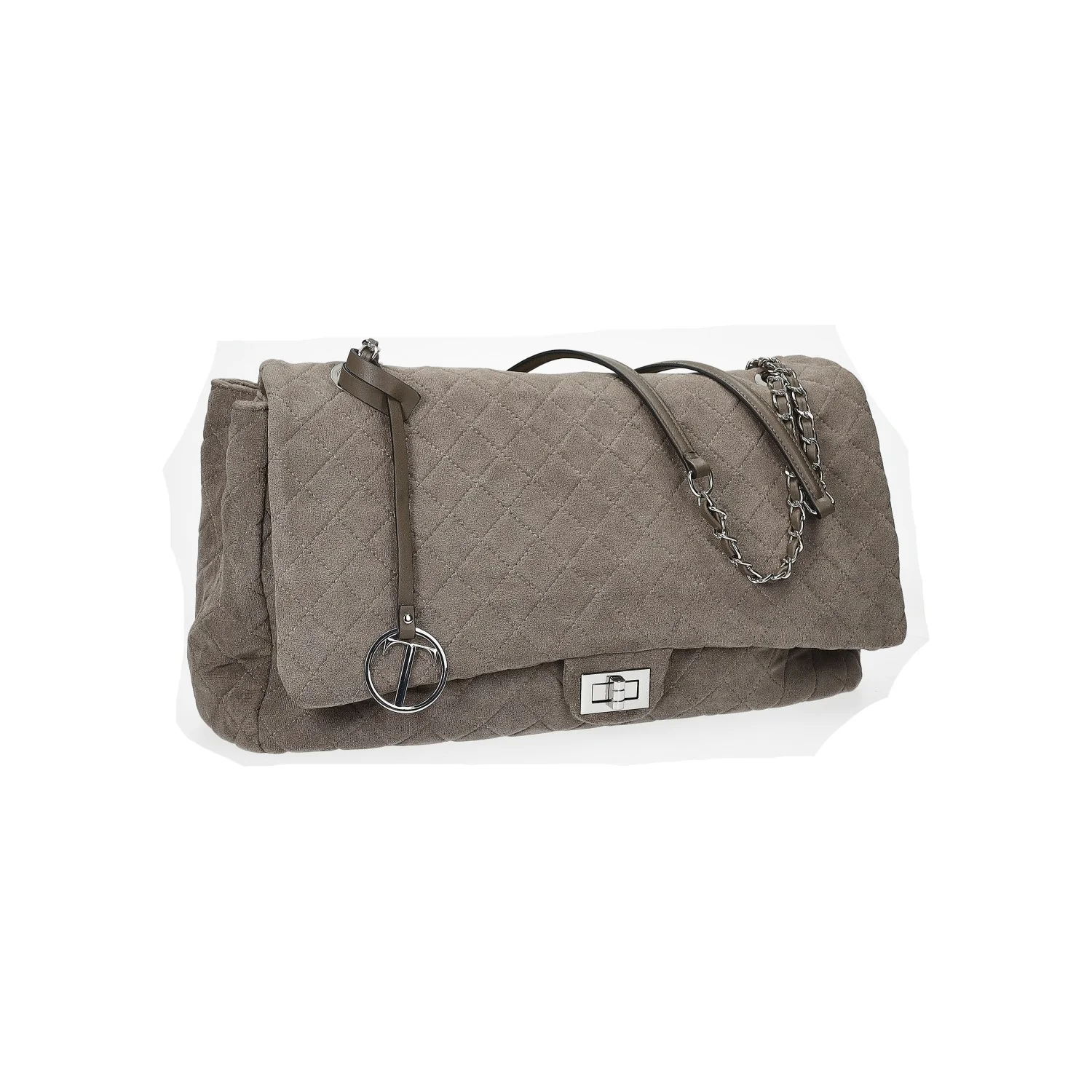 Borsa a spalla con patta e chiusura - Image 5