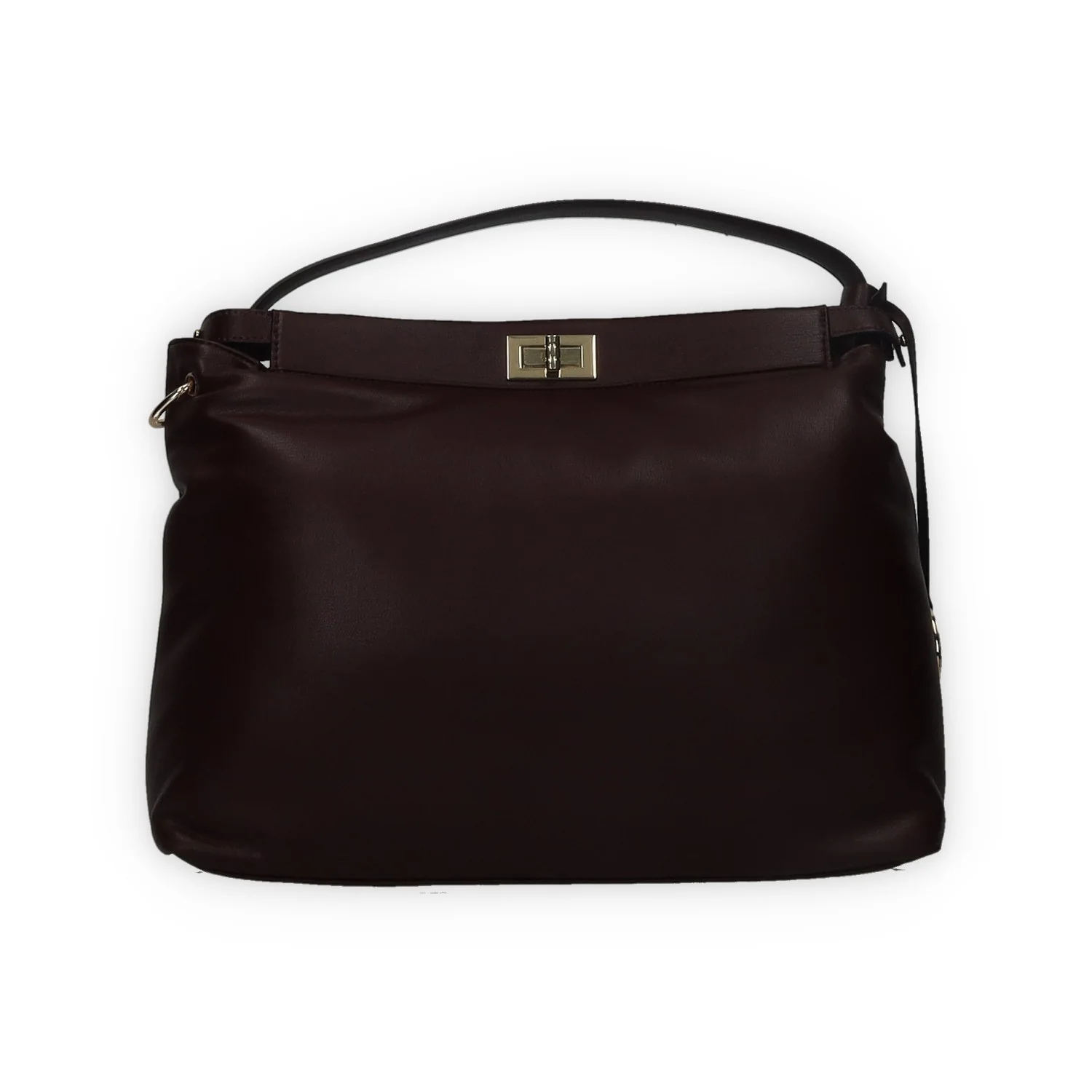 Borsa a secchiello con chiusura. - Image 3