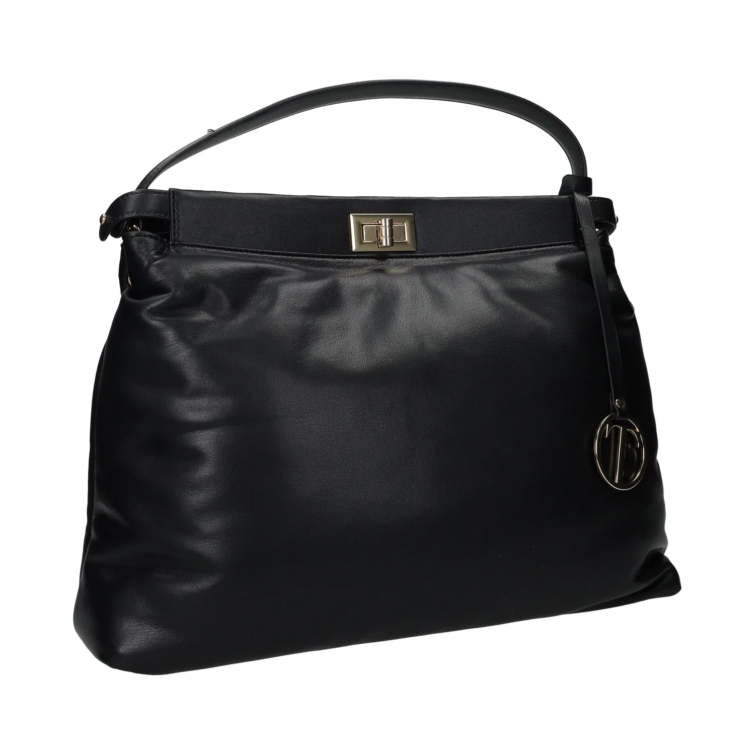 Borsa a secchiello con chiusura. - Image 8