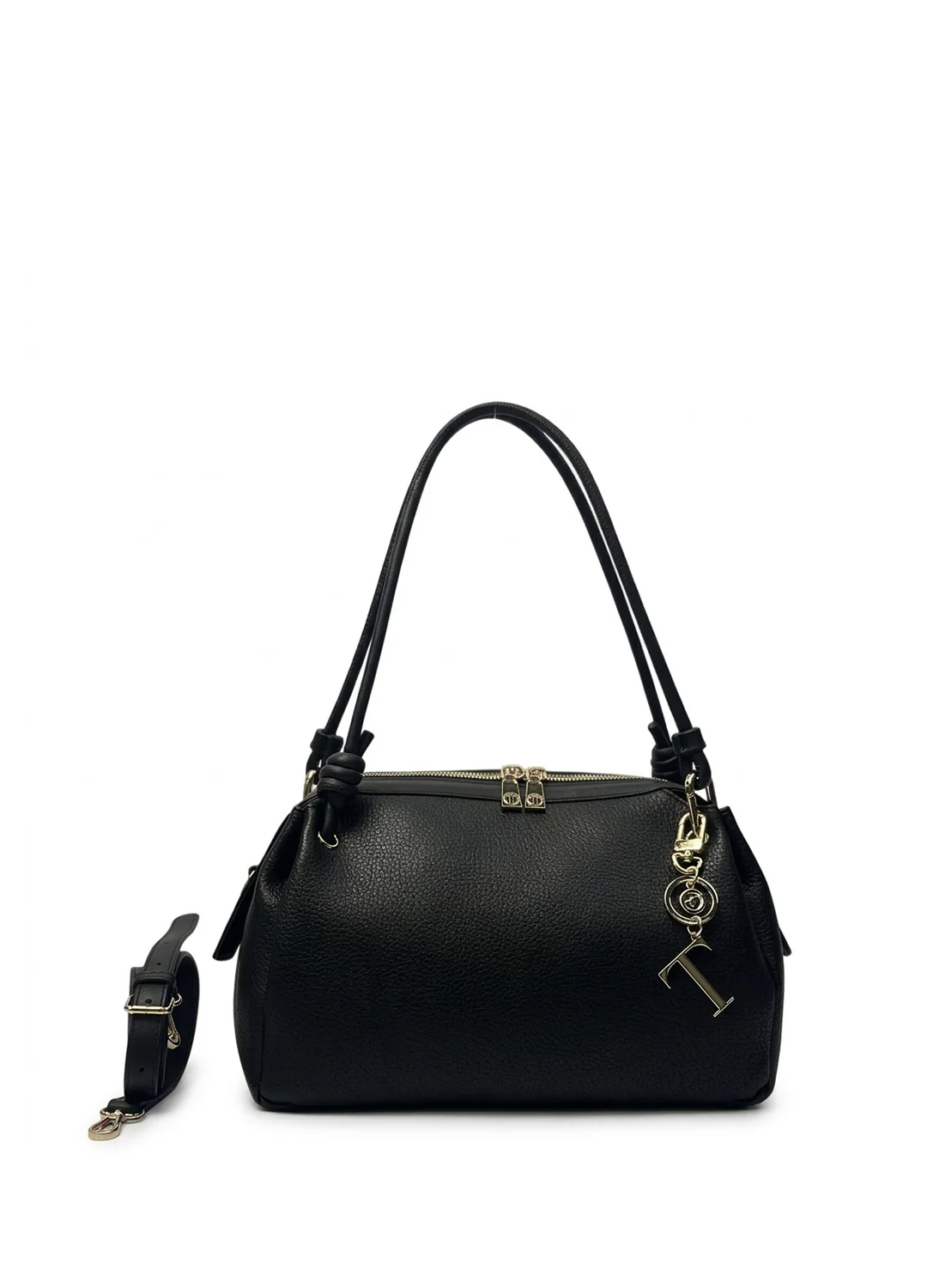 Borsa Donna in PU - Varianti Beige e Black - Image 3