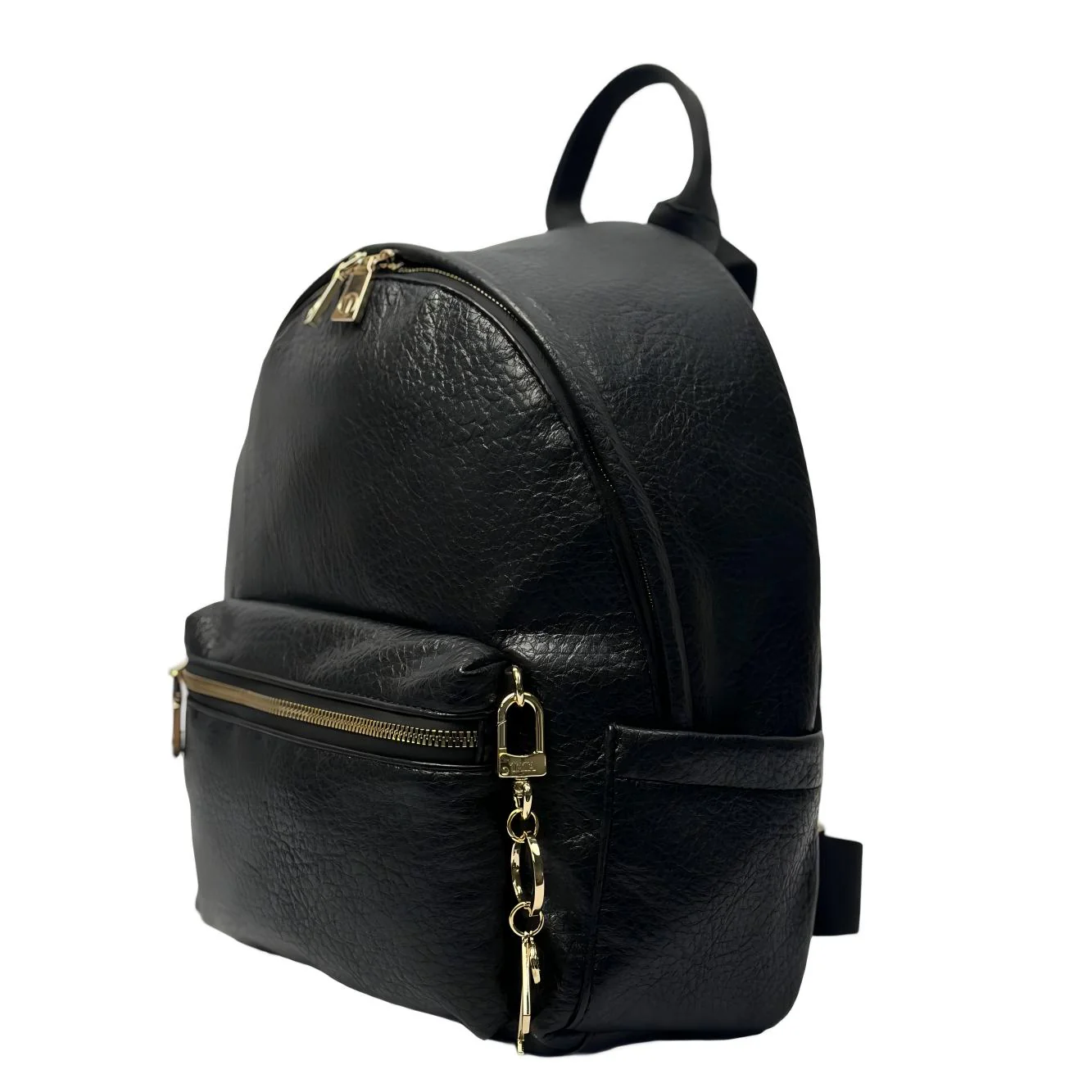 Zainetto Donna in PU e Poly - Varianti Black e Tan - Image 2