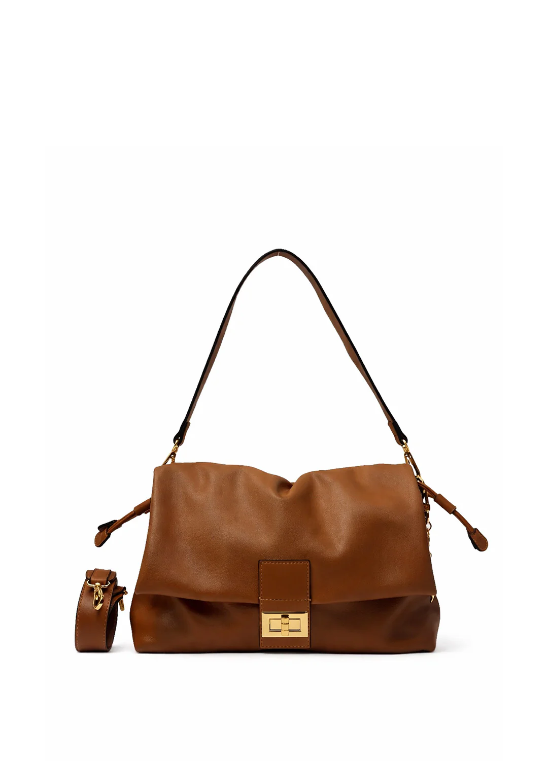 Borsa Donna in PU - Varianti Tan e White - Image 3