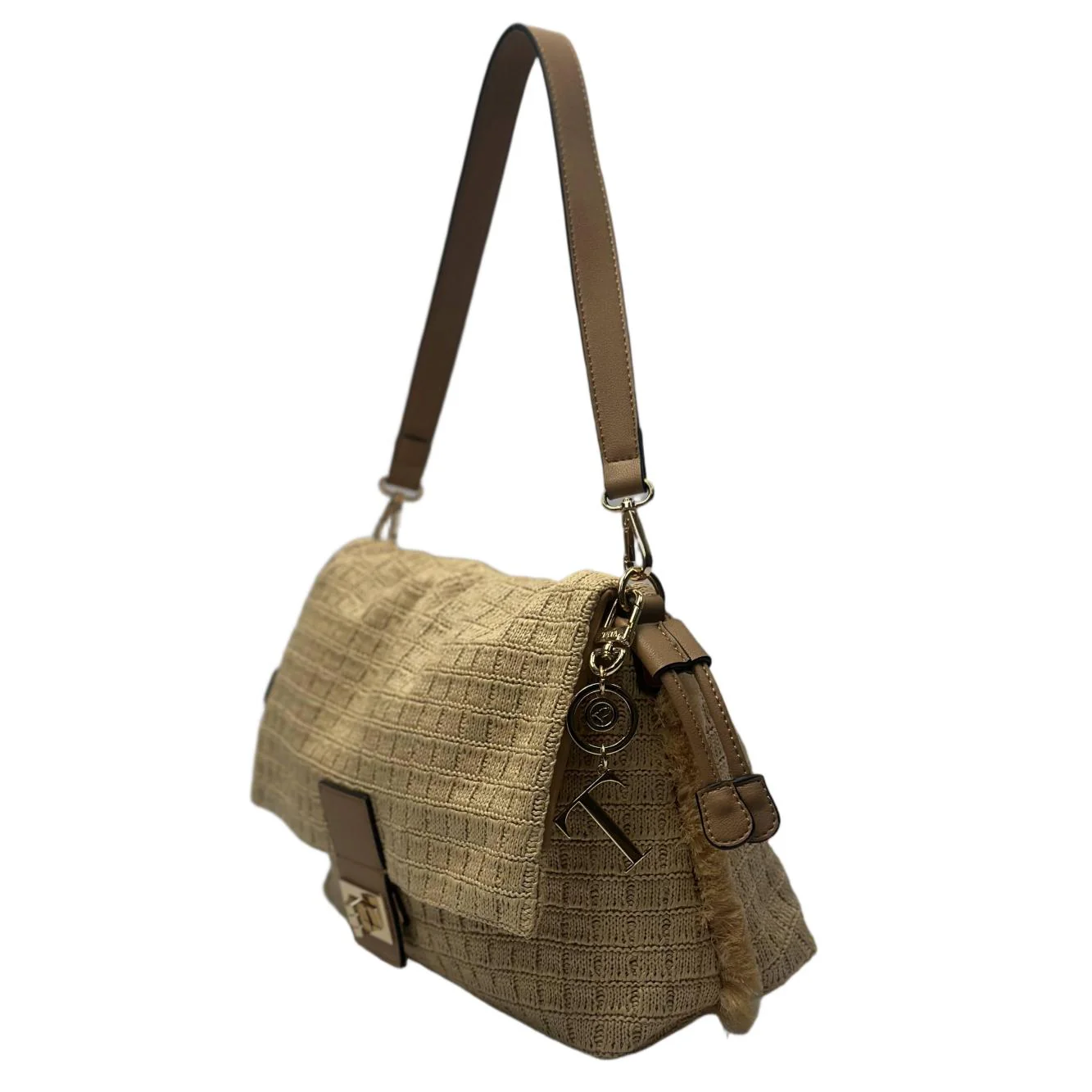 Borsa Donna in Poly Beige - Image 2