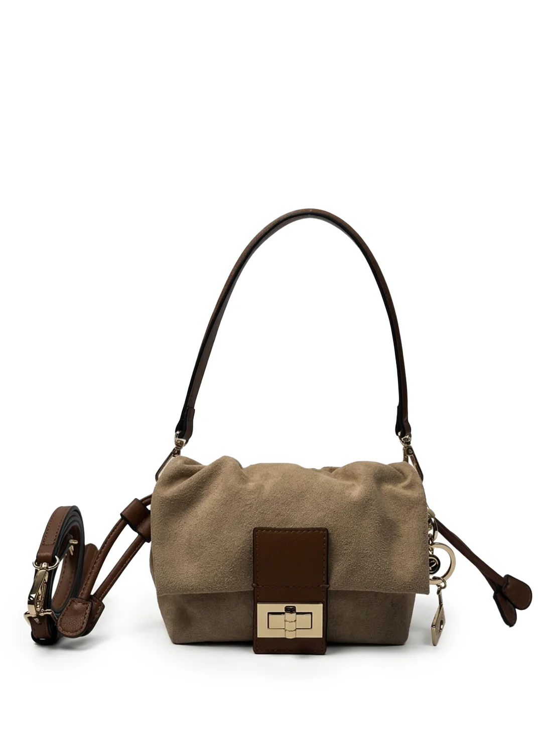 Borsa Donna in Poly - Varianti Beige e Black - Image 3