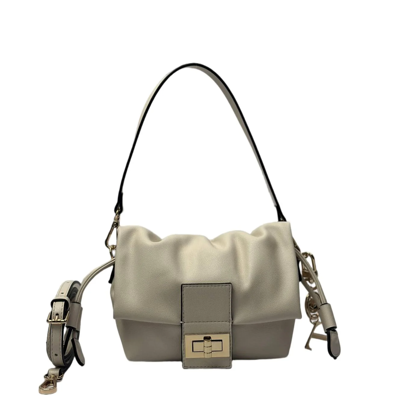 Borsa Donna in PU - Varianti Tan e White