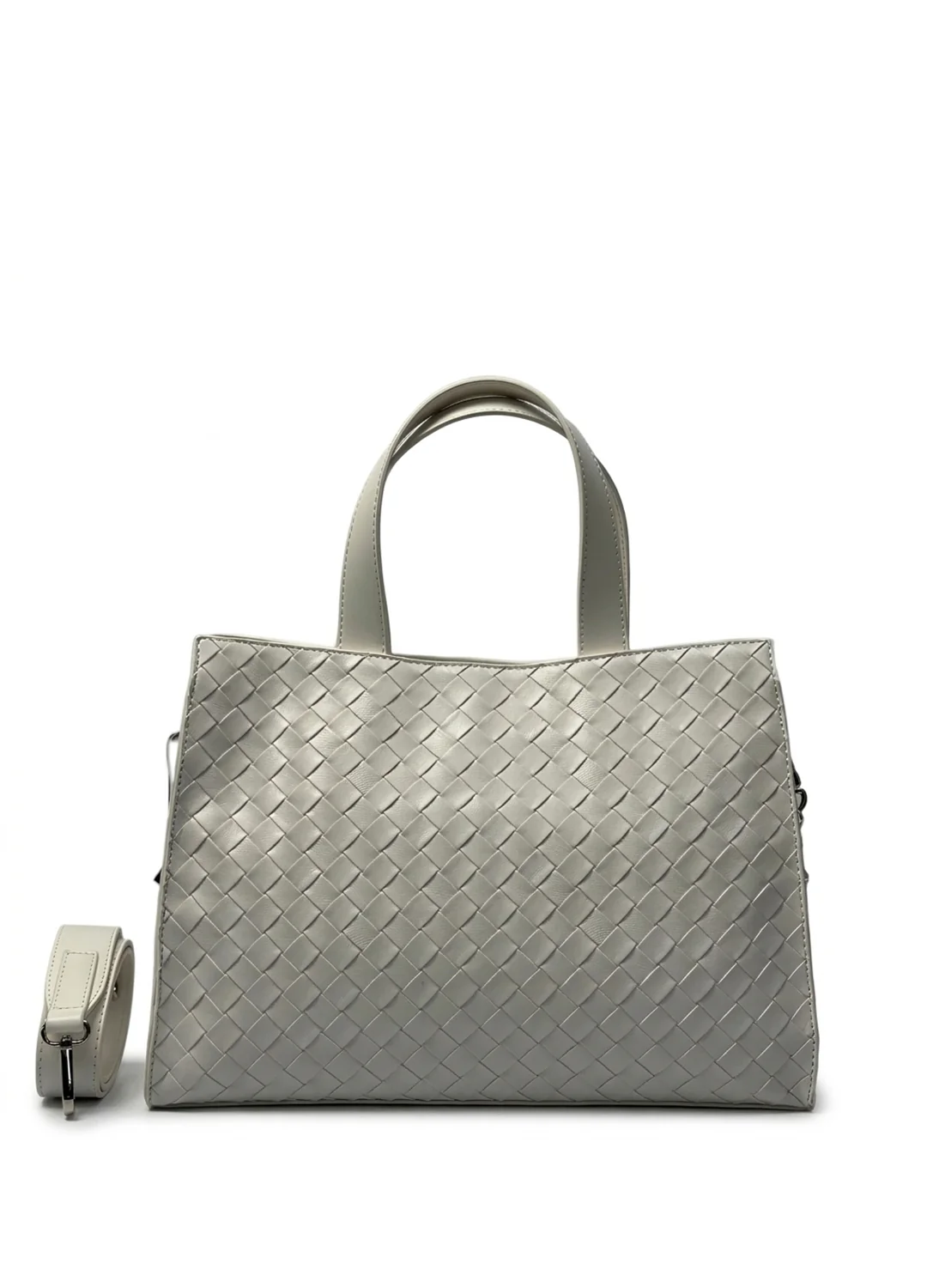 Borsa Donna in PU - Varianti Brown e White