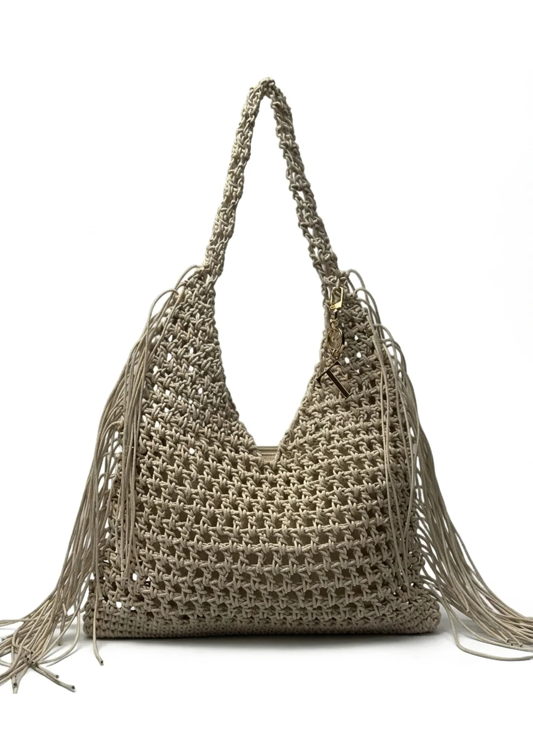 Borsa Donna in Poly - Varianti Beige e Tan