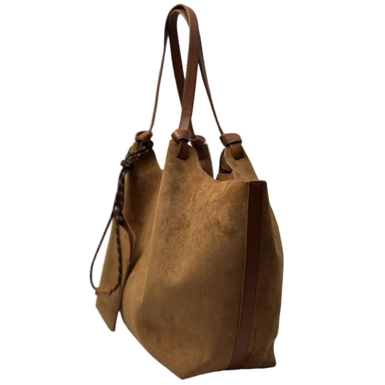 Borsa Donna in PU e Poly - Varianti Black e Tan - Image 4