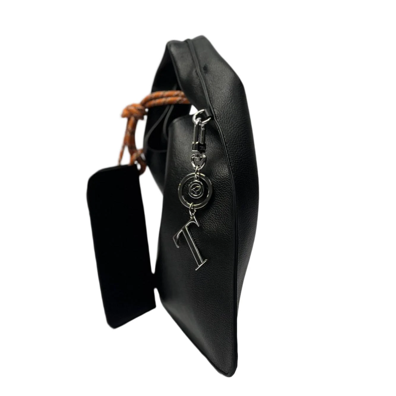 Borsa Donna in Poly e PU - Varianti Beige e Black - Image 2