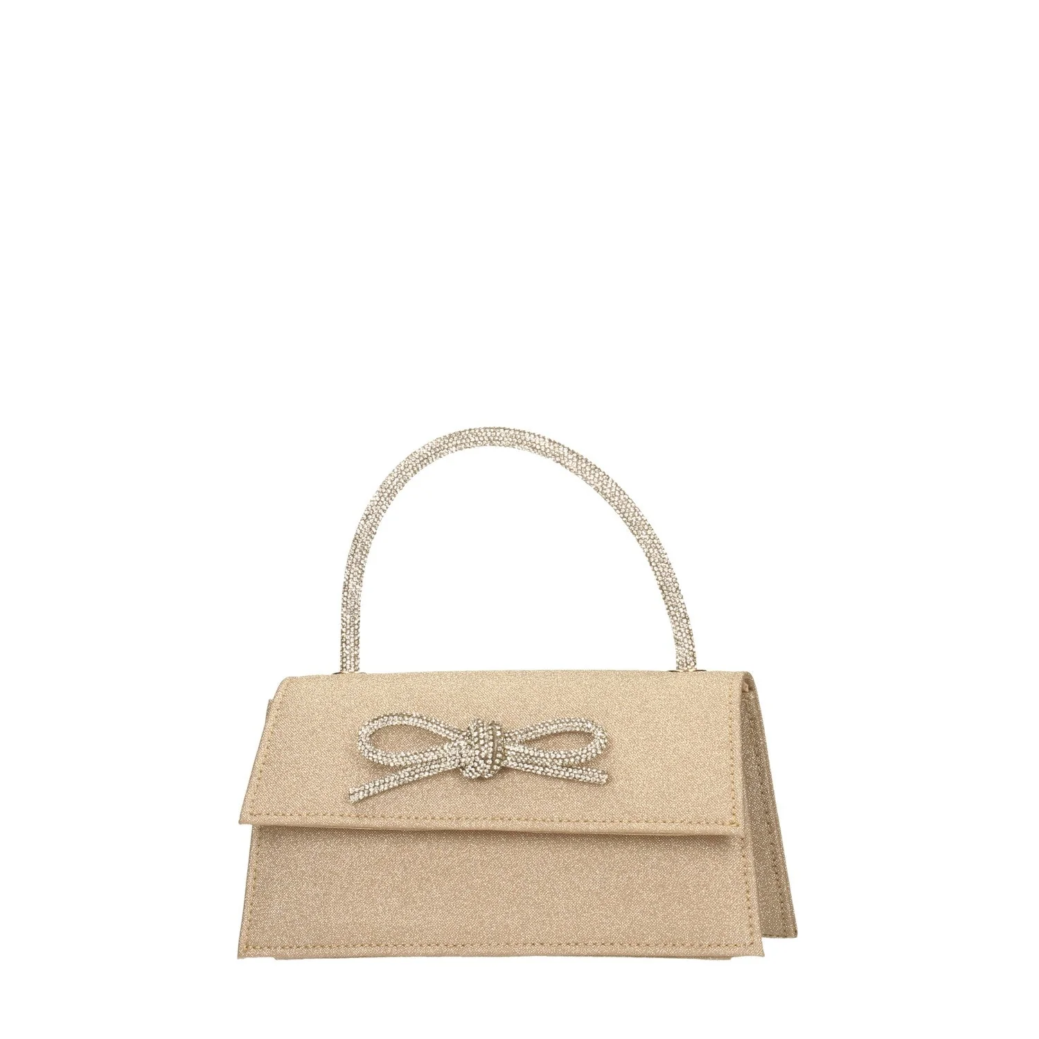 Borsa argentata con strass - Image 2