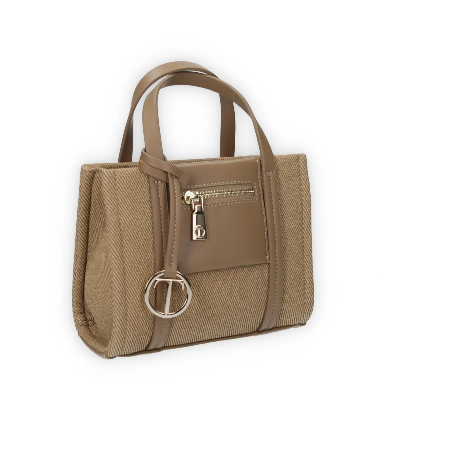 Shopping bag con zip esterna - Image 3