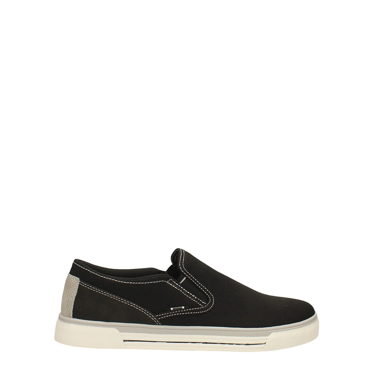 Slip on con inserti in tessuto. sottopiede in Memory Active - Image 2