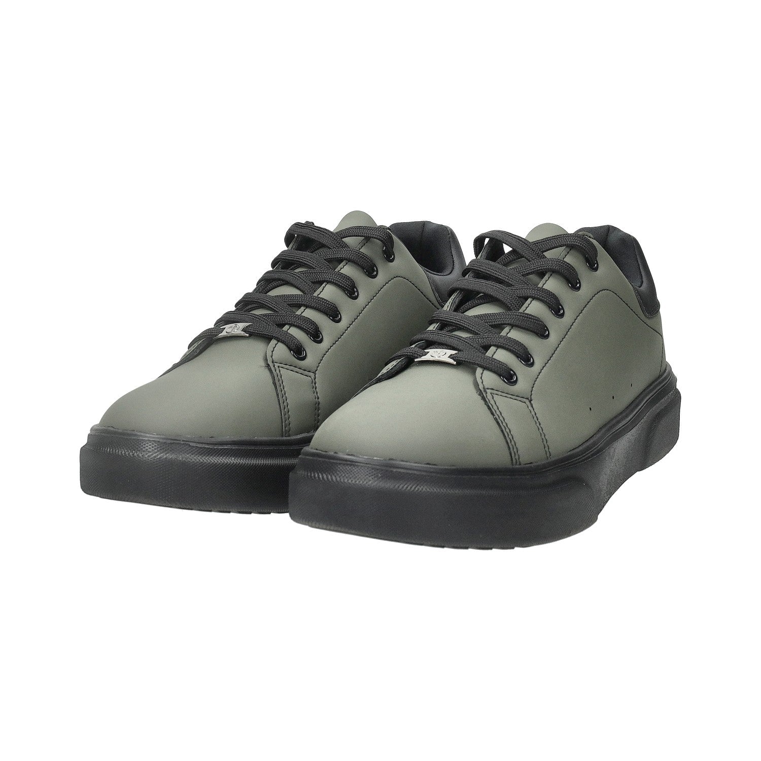 Sneakers in ecopelle con cuciture a vista - Image 10