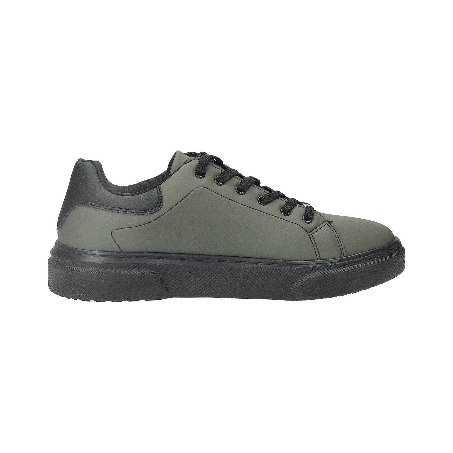 Sneakers in ecopelle con cuciture a vista - Image 11