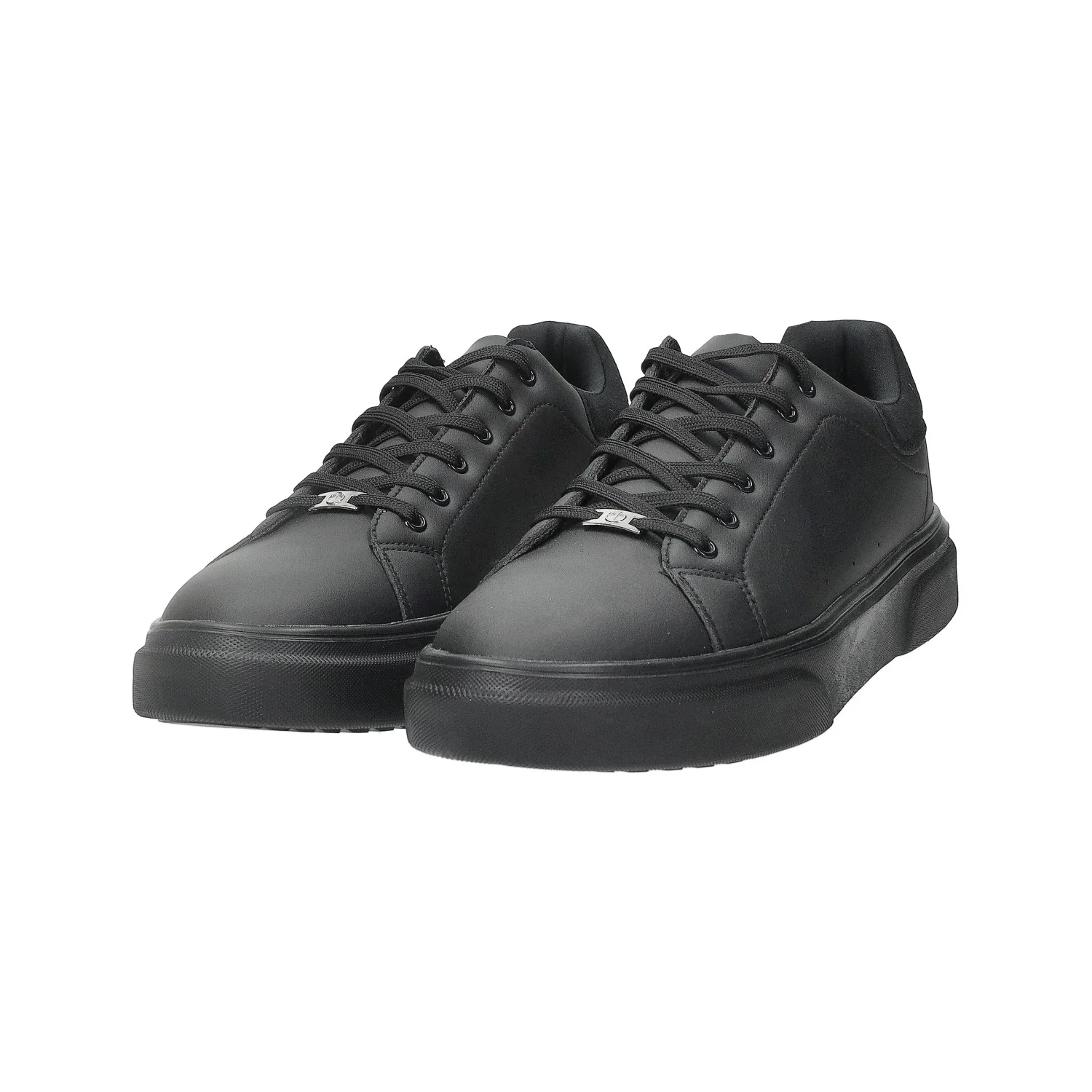Sneakers in ecopelle con cuciture a vista - Image 2