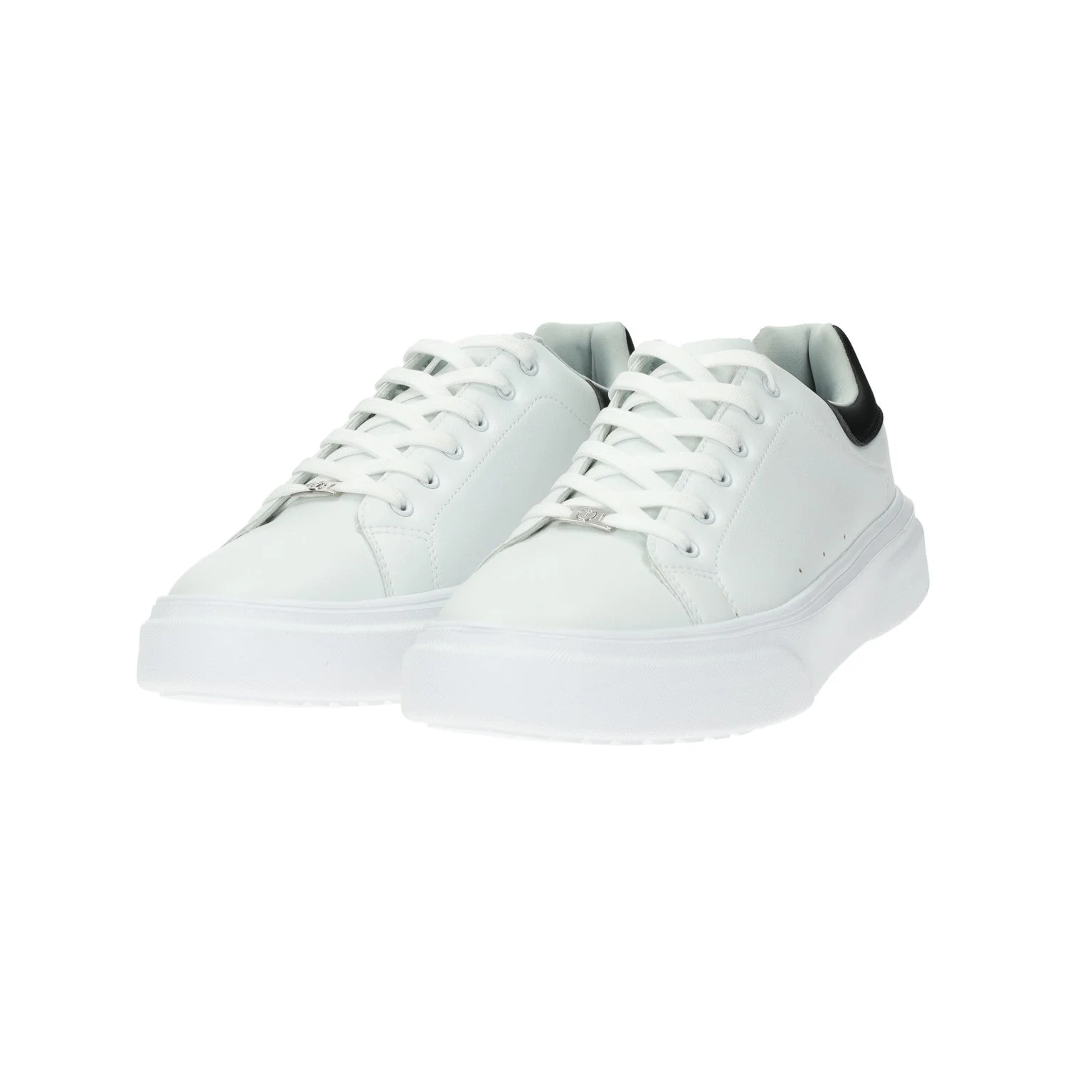 Sneakers in ecopelle con cuciture a vista - Image 6