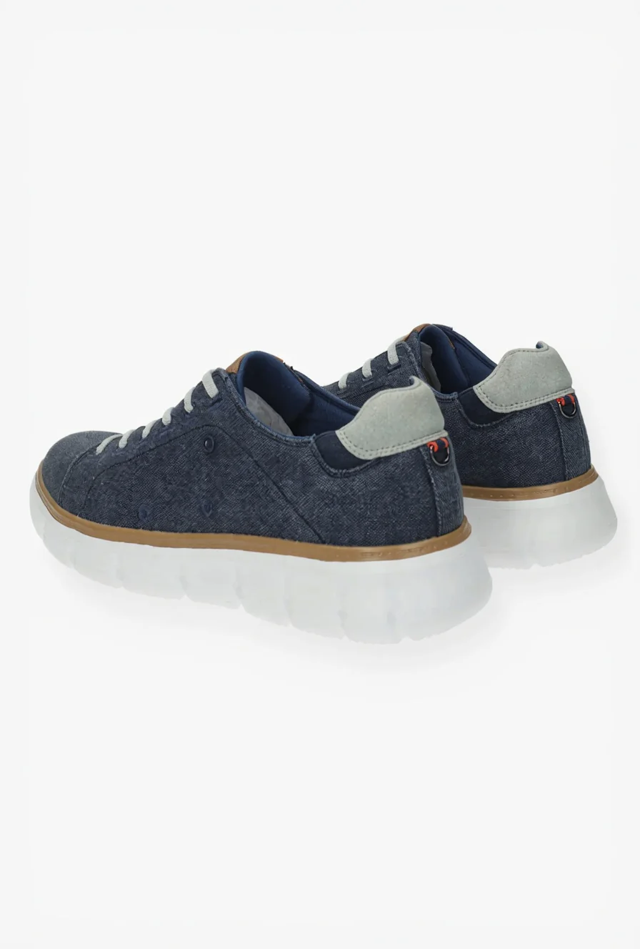 Sneakers in tessuto con lacci elasticizzati - Image 5