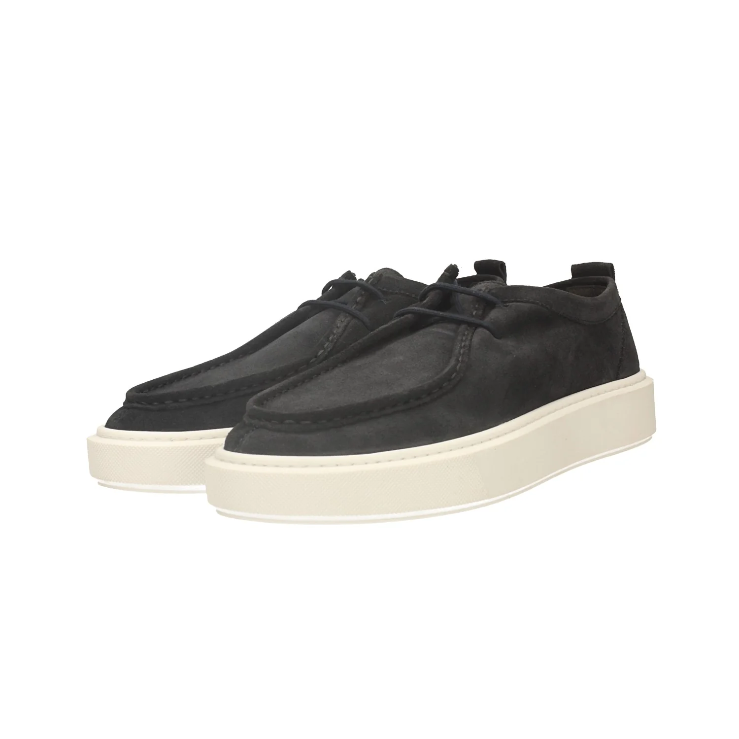 Sneakers stringate in vera pelle - Image 3