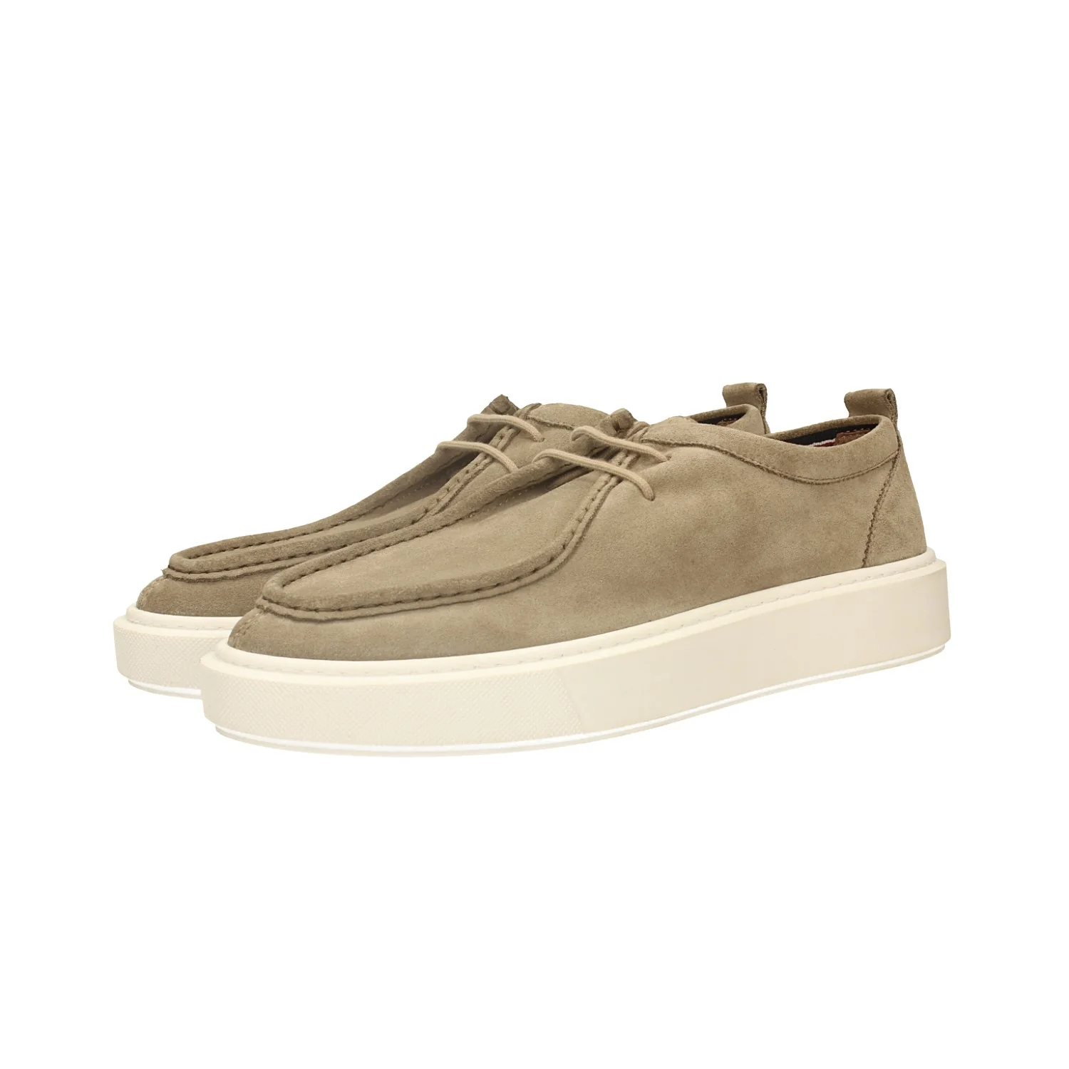 Sneakers stringate in vera pelle - Image 6