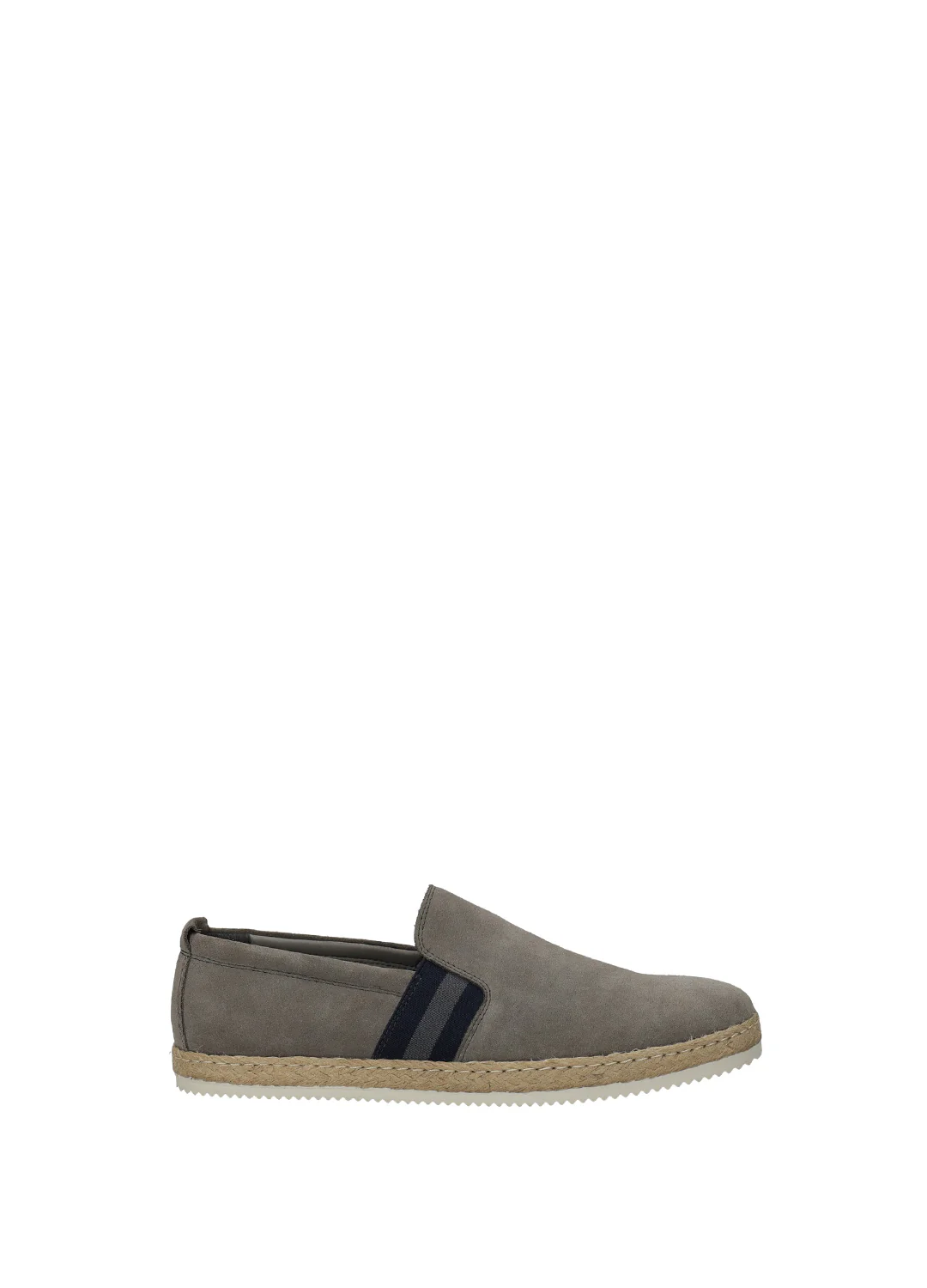 Slip-on uomo varii in vero camoscio con suola in gomma - Image 5