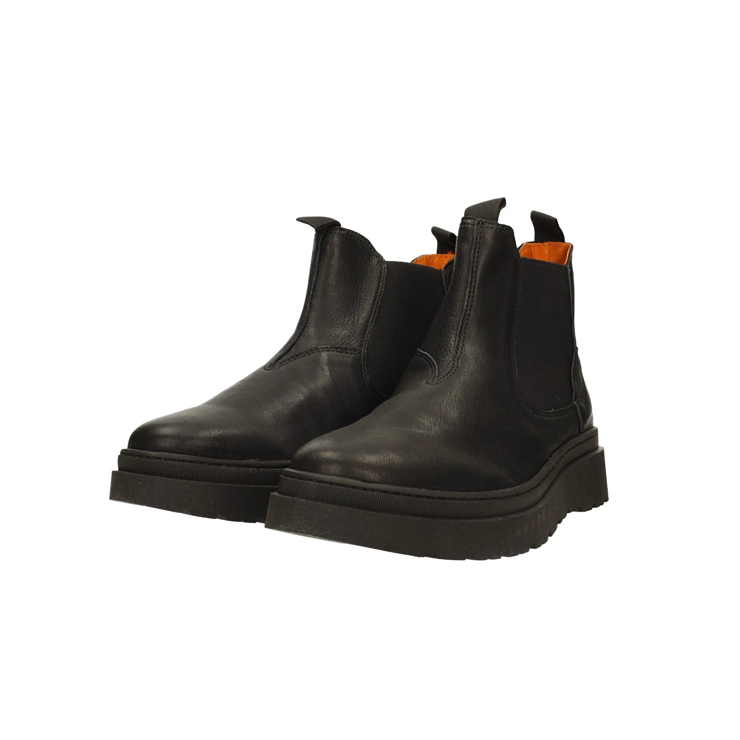 Stivaletti in vera pelle. suola in gomma. Made in Italy - Image 2