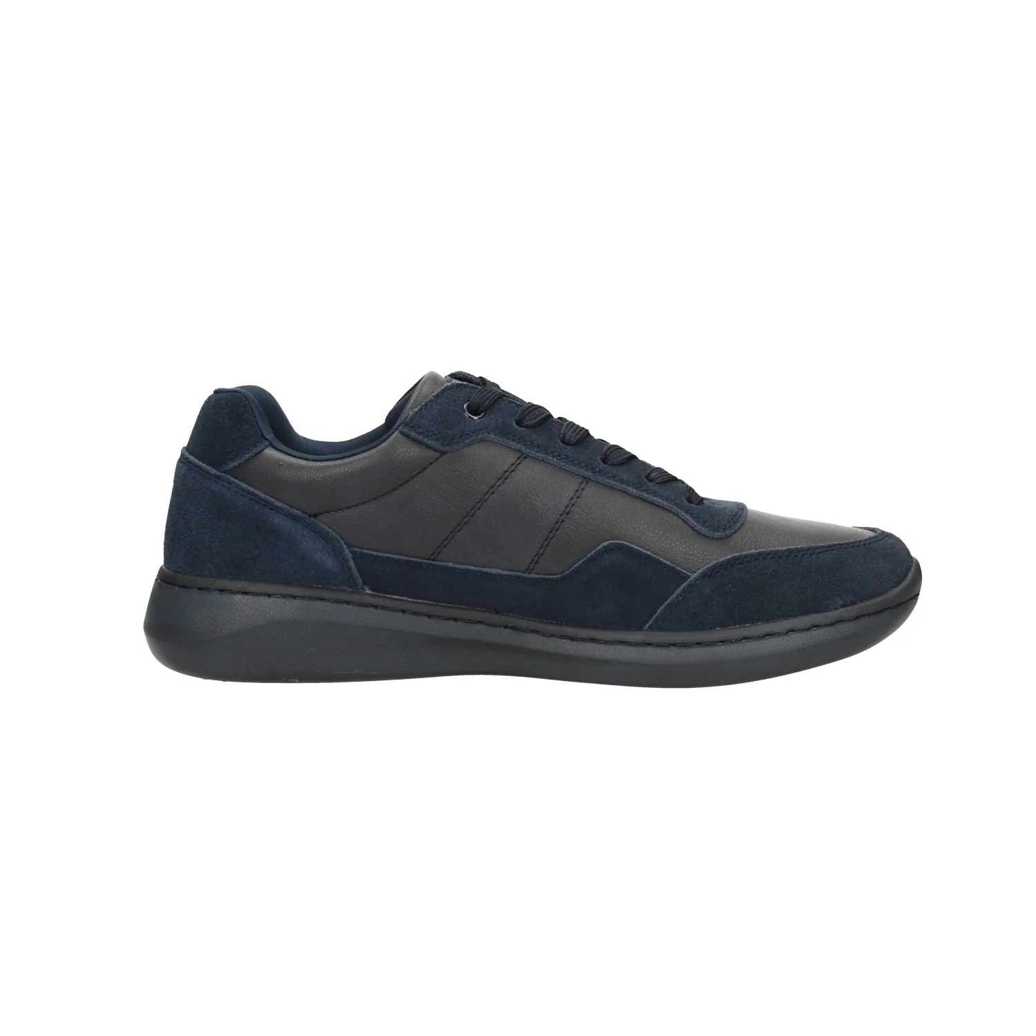 Sneakers con sottopiede in Memory Active e inserti scamosciati - Image 11