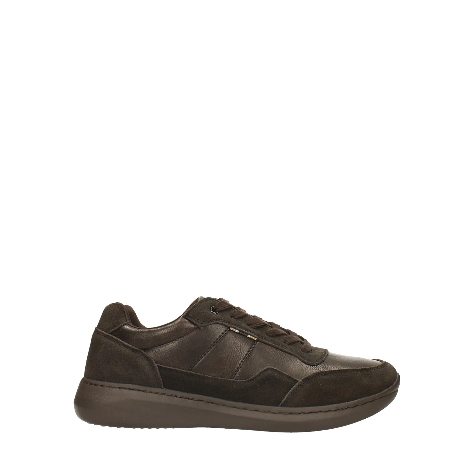 Sneakers con sottopiede in Memory Active e inserti scamosciati - Image 5