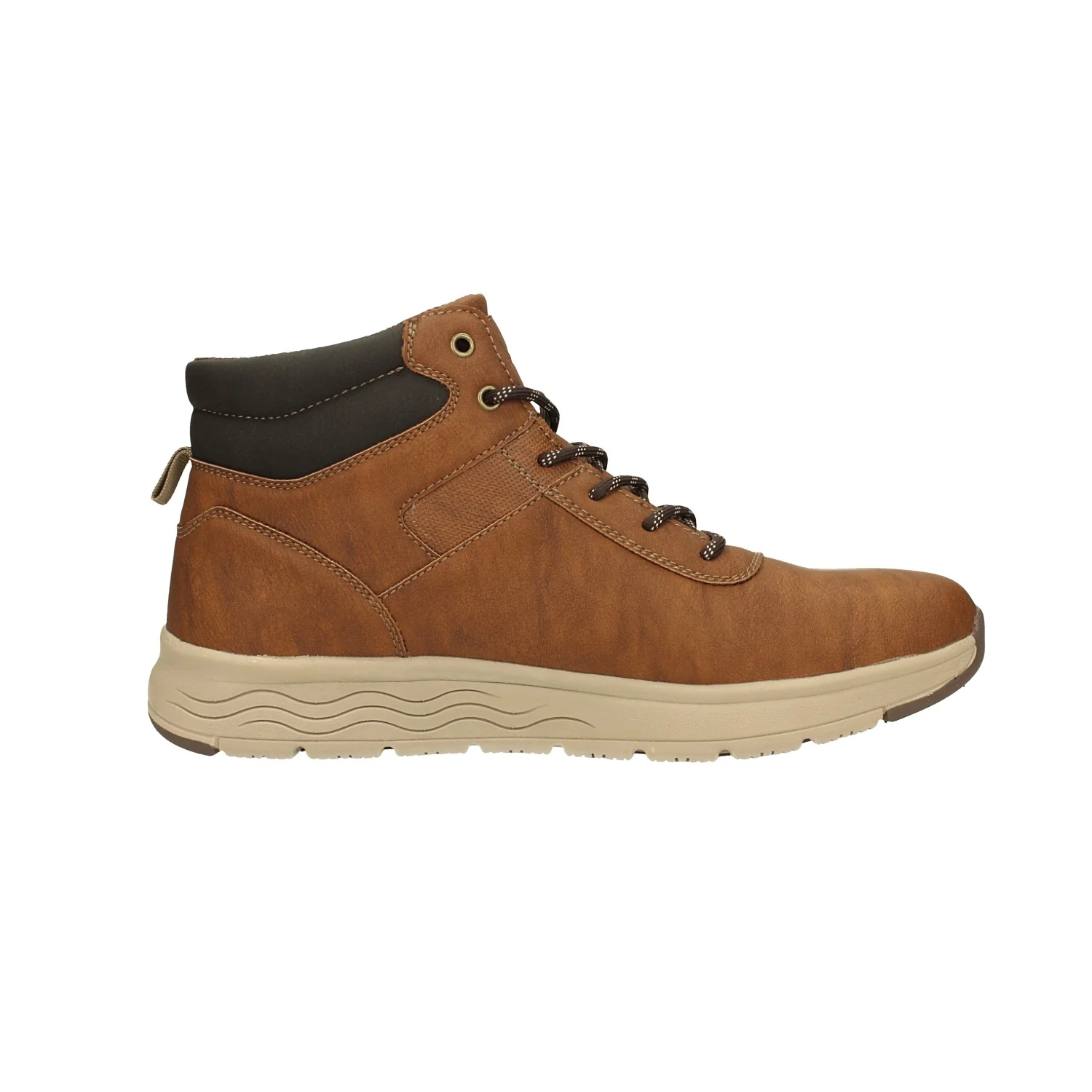 Sneakers alte con suola in gomma - Image 3