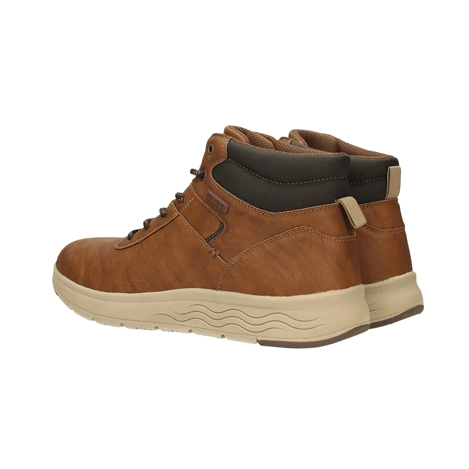 Sneakers alte con suola in gomma - Image 4